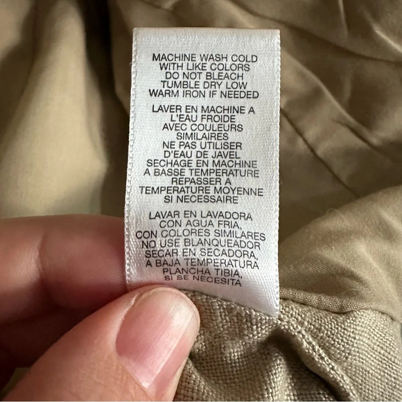 Michael Kors Tan Tweed Jacket. Medium - Picture 5 of 10